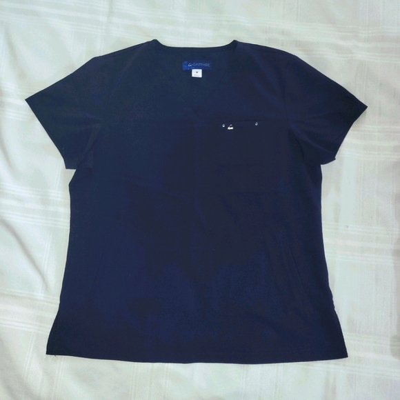 Koi Sapphire Scrub Set in Navy Blue size Medium - Picture 2 of 5